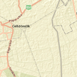 Celldömölk Street Map