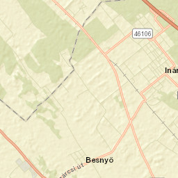 Inárcs Street Map
