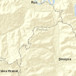 Șimișna Street Map