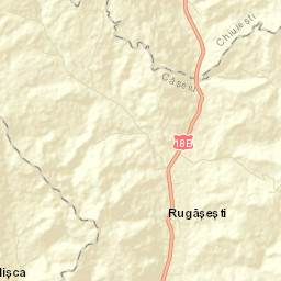 Rugășești Street Map