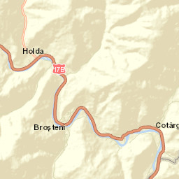 Broşteni Street Map