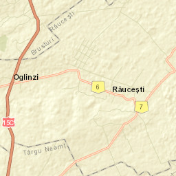 Răuceşti Street Map