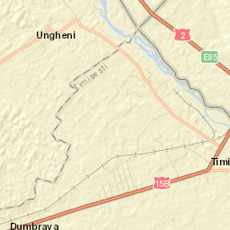 Comuna Timişeşti Street Map