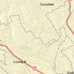 Comuna Costeşti Street Map