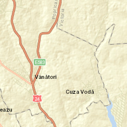 Comuna Popricani Street Map