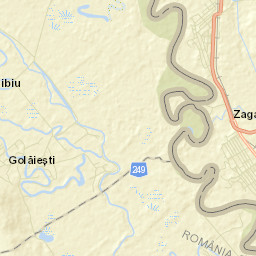 Comuna Golãieşti Street Map