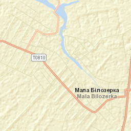 Mala Bilozerka Street Map