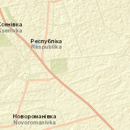 Nikolske Raion Street Map