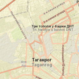 Taganrog Street Map