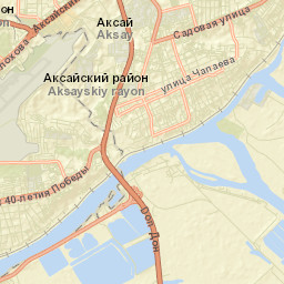 Aksay Street Map