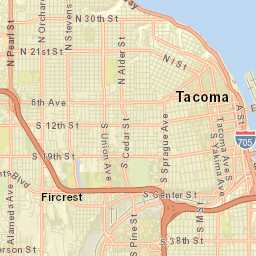 Fircrest Street Map