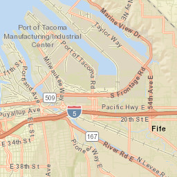 Fife Street Map