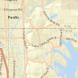 Algona Street Map