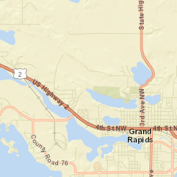 898 Circle Drive, Grand Rapids, MN 55744 Street Map