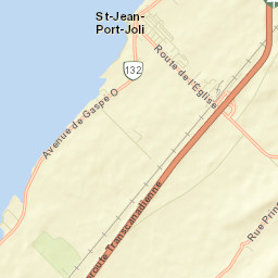 St-Jean-Port-Joli Street Map