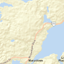 Marystown Street Map