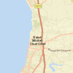 Saint-Michel-Chef-Chef Street Map