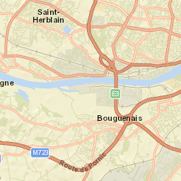 Saint-Herblain Street Map