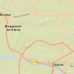 Chinon Street Map