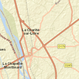 La Charité-sur-Loire Street Map