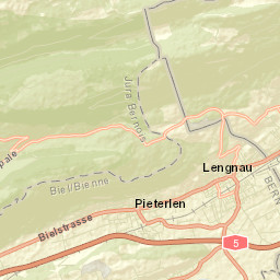 Pieterlen Street Map