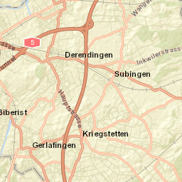 Bezirk Wasseramt Street Map