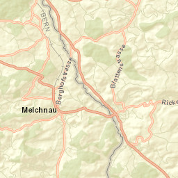 Melchnau Street Map