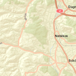 Nebikon Street Map