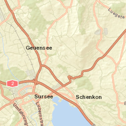 Sursee Street Map