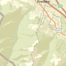 Frastanz Street Map
