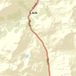 Lech Street Map