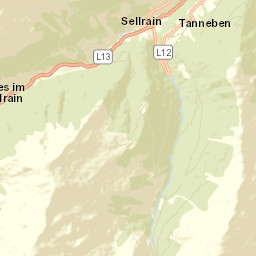 Sellrain Street Map