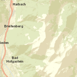 Bad Hofgastein Street Map