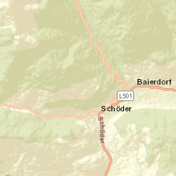 Schöder Street Map