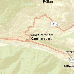 Sankt Peter am Kammersberg Street Map