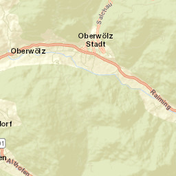Oberwölz Stadt Street Map