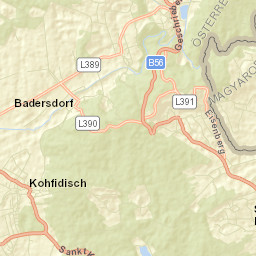Kohfidisch Street Map