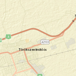 Törökszentmiklósi Járás Street Map