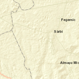 Comuna Sârbi Street Map