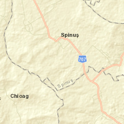 Spinuş Street Map