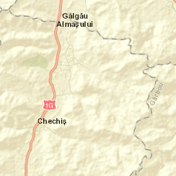Gâlgău Almaşului Street Map