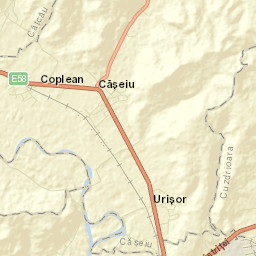Căşeiu Street Map