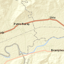 Comuna Petru Rareş Street Map