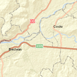 Cociu Street Map