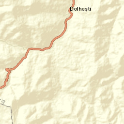Dolhești Street Map