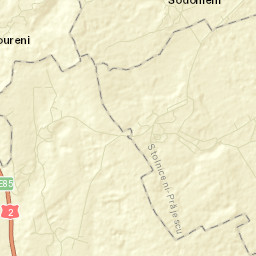 Brătești Street Map