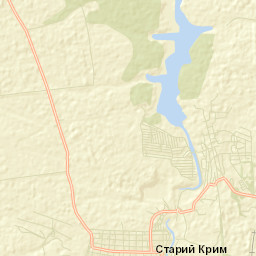 Staryy Krym Street Map