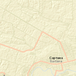 Sartana Street Map