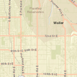 Waller Street Map