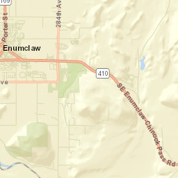 Enumclaw Street Map